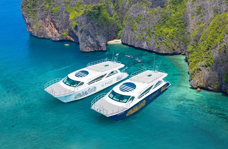 PHI PHI + MAYA + BAMBOO + MAITON SUNSET BY SPEED CATAMARAN