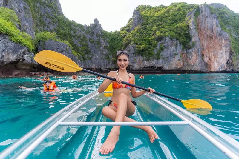 PHI PHI + MAYA + BAMBOO + MAITON SUNSET BY SPEED CATAMARAN