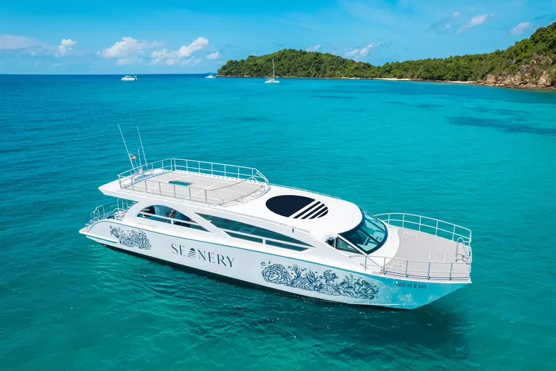 PHI PHI + MAYA + BAMBOO + MAITON SUNSET BY SPEED CATAMARAN