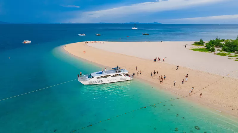 PHI PHI + MAYA + BAMBOO + MAITON SUNSET BY SPEED CATAMARAN