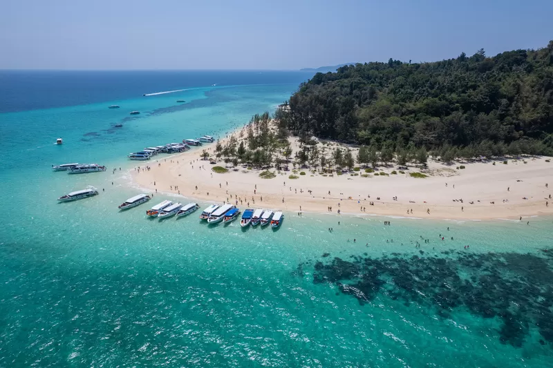 PHI PHI + MAYA + BAMBOO + MAITON SUNSET BY SPEED CATAMARAN